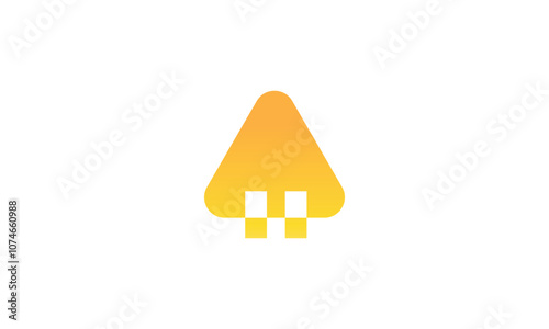 Blockchain logo, logo for blockchain technology, cryptocurrency, bitcoin, mining logo