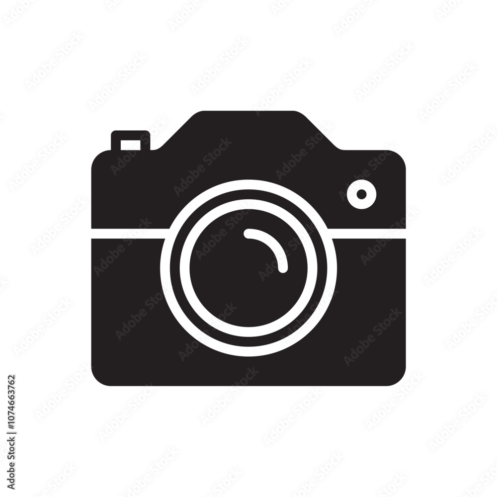 Camera, Photo icon. Simple vector sign.