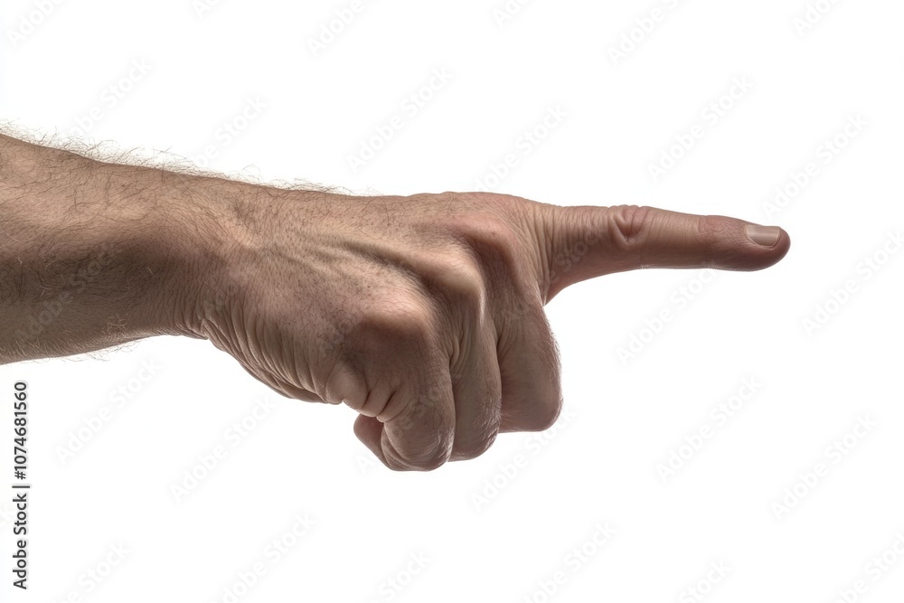 Hand gesturing command or direction Hand gesturing command or direction