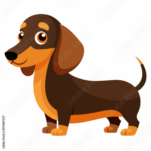 dachshund dog cartoon