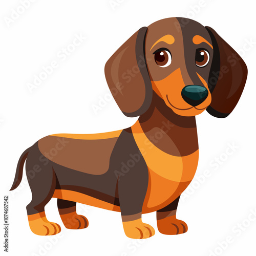 beagle dog isolated on white