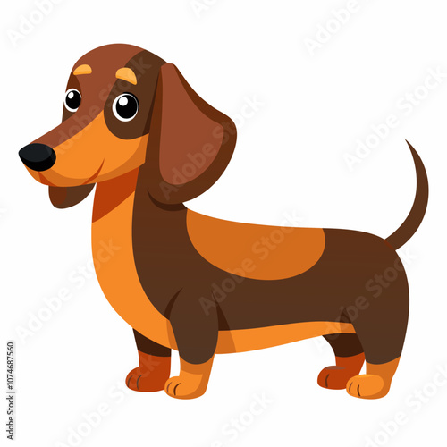 dachshund dog cartoon