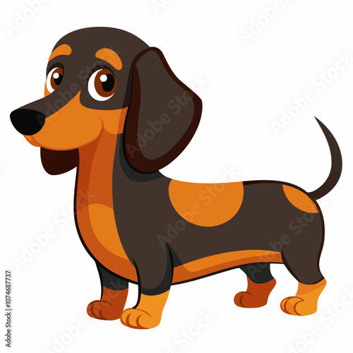 dachshund dog cartoon