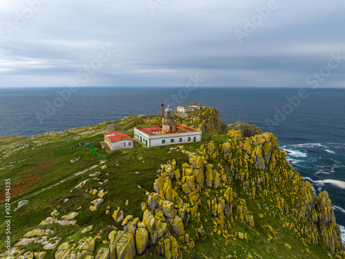 Faro de las Islas Sisargas en Malpica A Coruña Galicia
