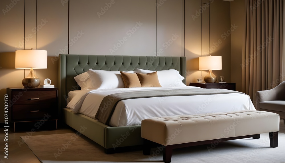 Photo modern style interior room 3d illustration Photo modern style interior room 3d illustration