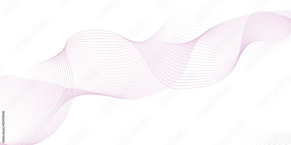 pink wave curve lines banner background design. Abstract soft wave lines dynamic flowing pink light isolated background. Vector Illustration of the pink pattern of lines. Black stripes on white . pink wave curve lines banner background design. Abstract soft wave lines dynamic flowing pink light isolated background. Vector Illustration of the pink pattern of lines. Black stripes on white .