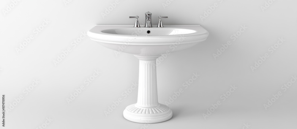 Pedestal Bathroom Sink