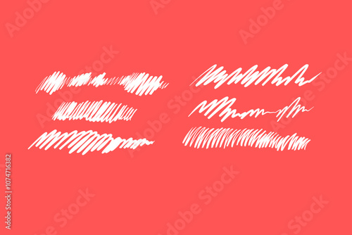 One line art. Random Shapes. Outline 2d vector image. Sticker for social media. Backdrop.