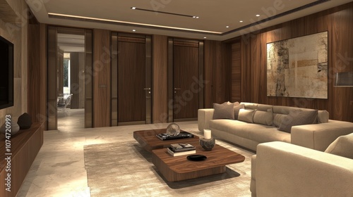 Modern Living Room Interior Design