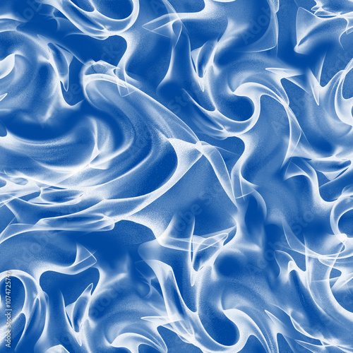 Abstract beautiful smoke seamless pattern,