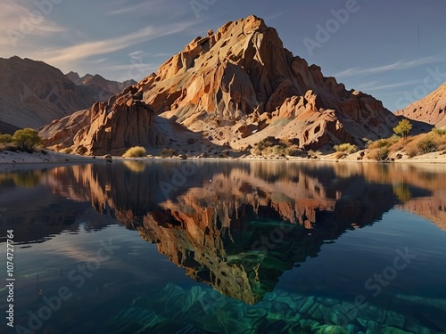 reflection in the lake
