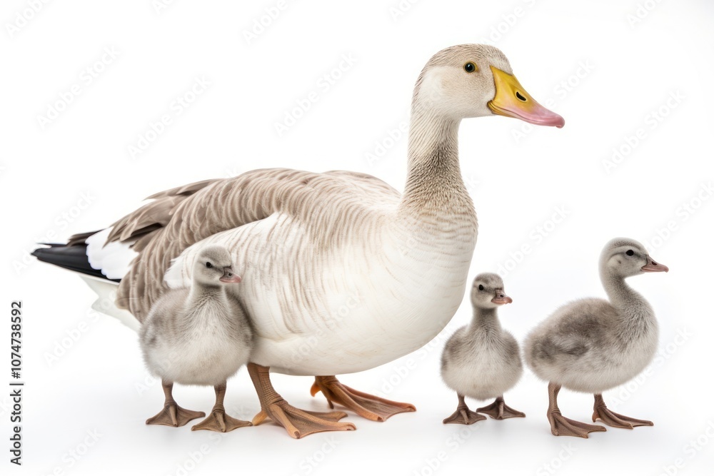 Gooses family animal white bird. Gooses family animal white bird.