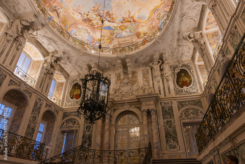 interior of the Augustusburg and Falkenlust palaces in Brühl photo