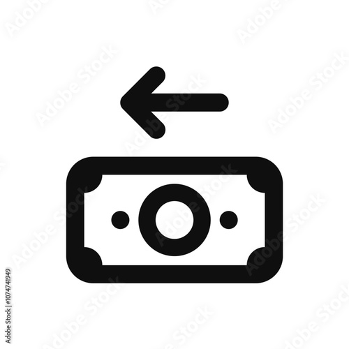 load_money icon. Simple vector sign.