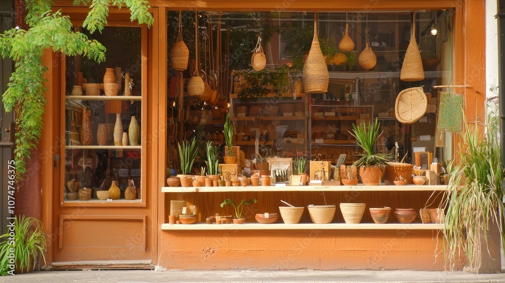 Proud Small Business Owner Showcasing Handmade Crafts in Quaint Storefront with Happy Customers - Ultra-Detailed Shot of Inviting Atmosphere Proud Small Business Owner Showcasing Handmade Crafts in Quaint Storefront with Happy Customers - Ultra-Detailed Shot of Inviting Atmosphere