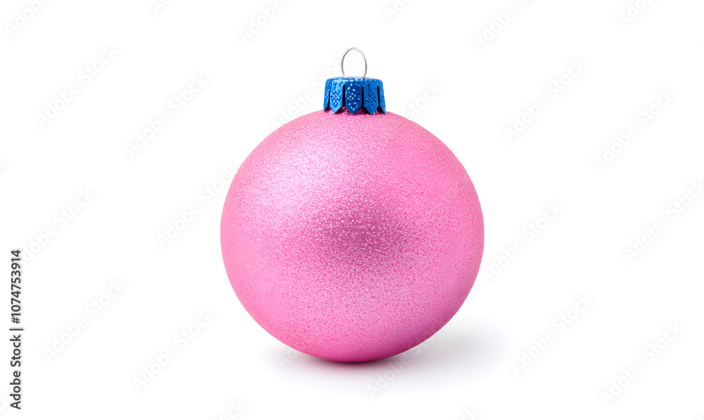 Shiny color Christmas ball isolated on a white background Shiny color Christmas ball isolated on a white background