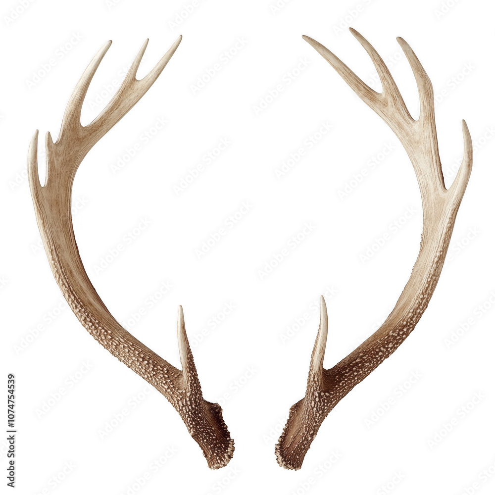 Obraz premium Majestic Antlers: A Symbol of Strength and Nature