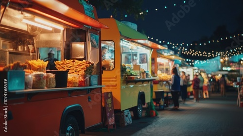 Food Trucks at Night Market