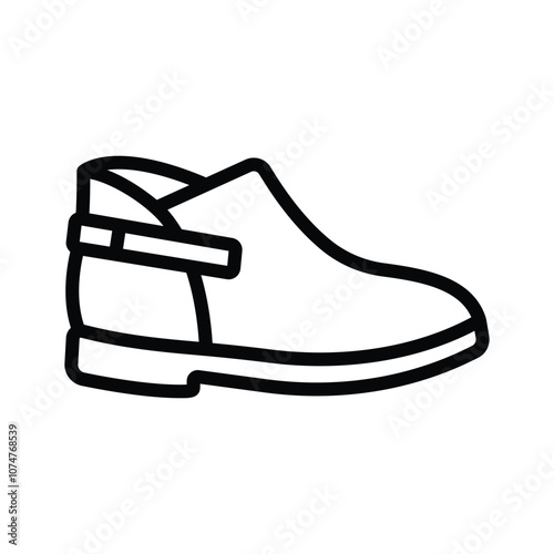 Check this amazing icon of boot in trendy style