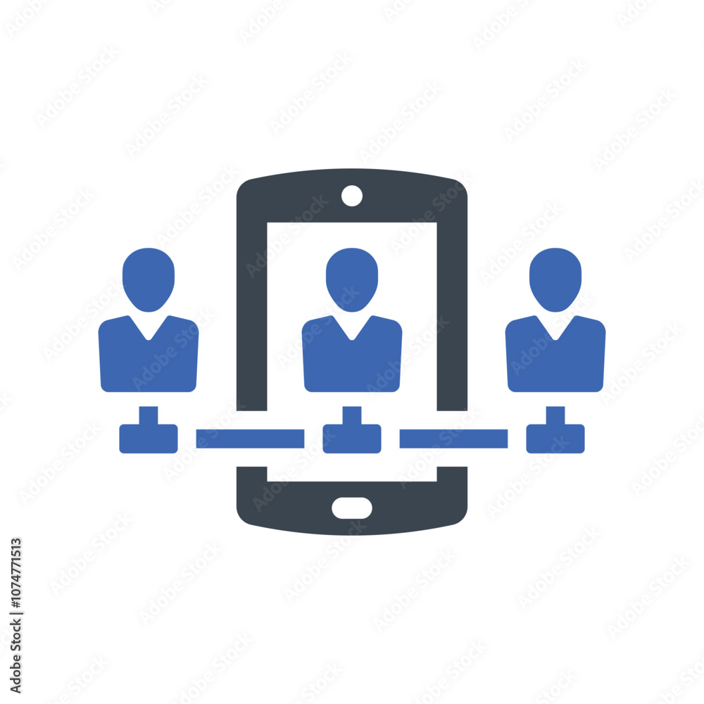 Social network presence icon Social network presence icon