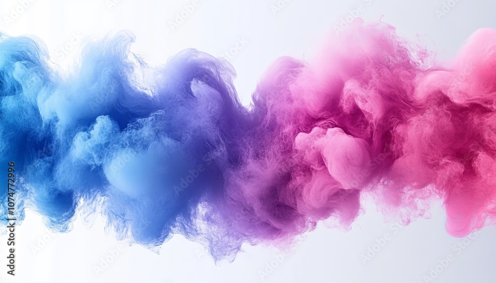 Fototapeta premium Pastel Swirls Abstract Background, Artistic Cloud Of Ink, Abstract Colors, Delicate Color Flow