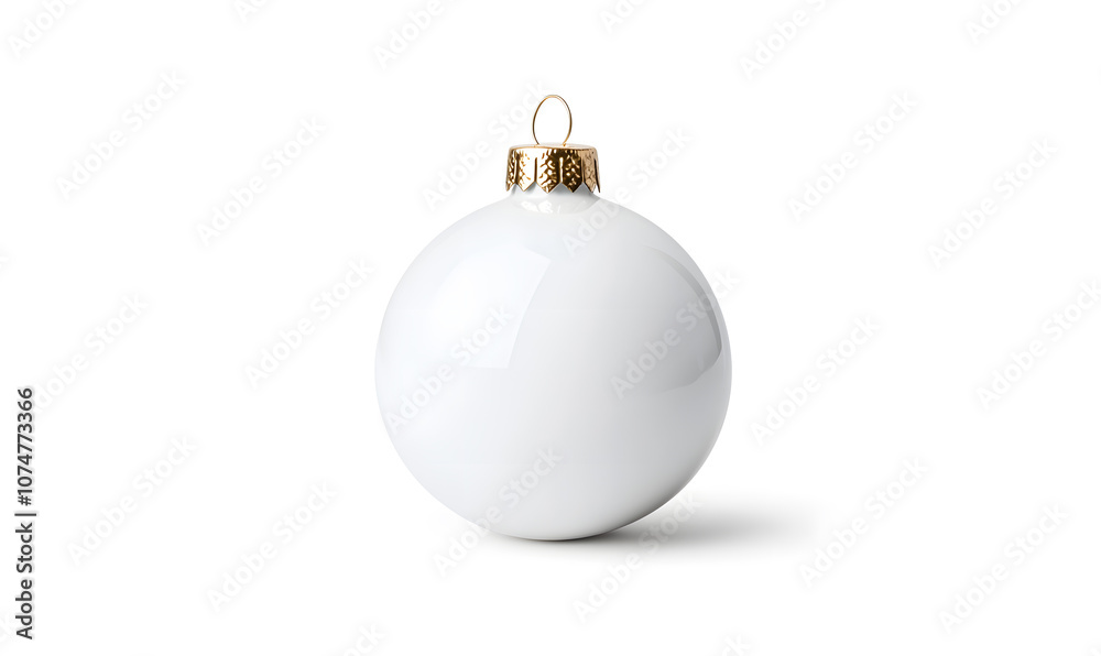 Shiny color Christmas ball isolated on a white background Shiny color Christmas ball isolated on a white background