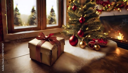 A lively New Year celebration with vibrant fireworks lighting up the sky, symbolizing joy, new beginnings, and the excitement of welcoming the year ahead.