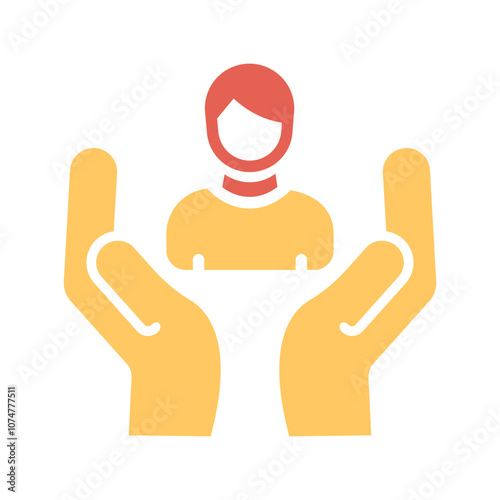 Employee Insurance Vector Icon