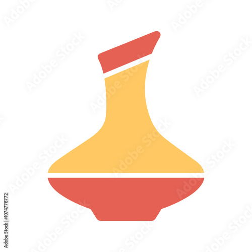 Wine Decanter Vector Icon