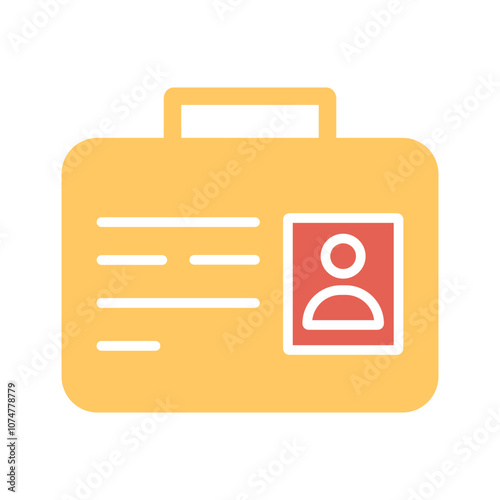 Office Card Vector Icon