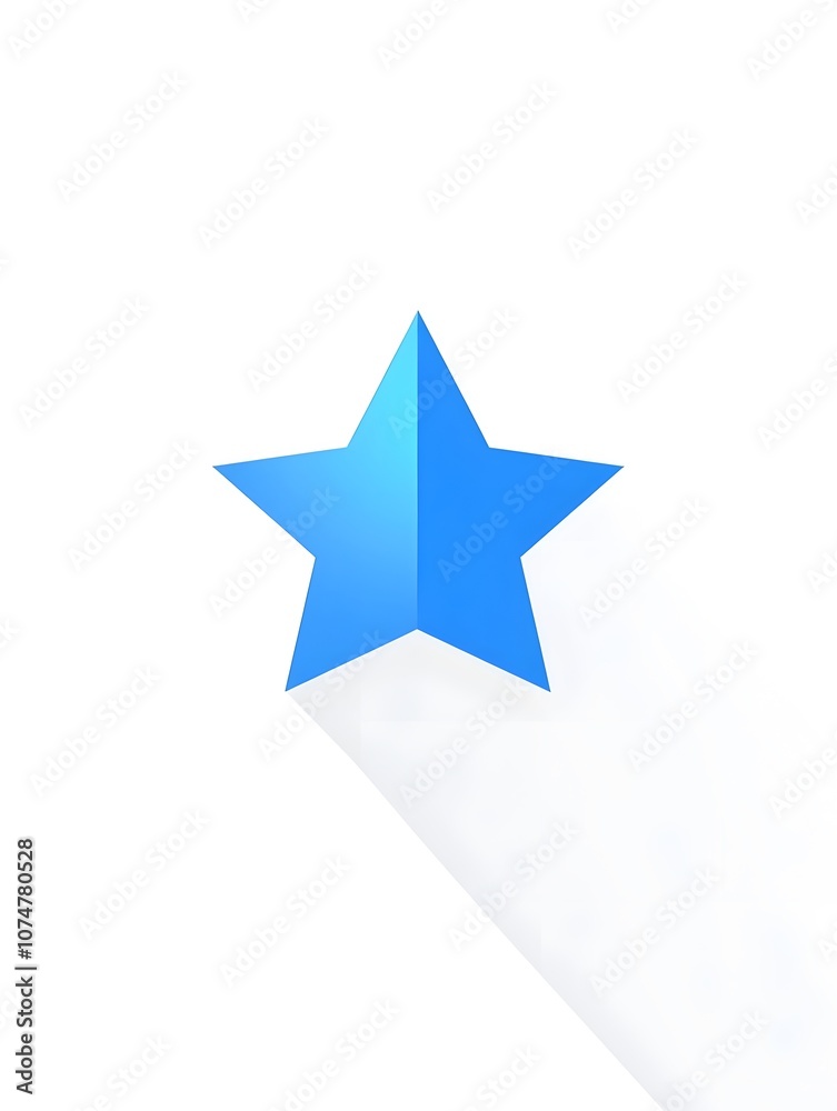 Simple Blue Star Graphic Icon logo Emblem Simple Blue Star Graphic Icon logo Emblem