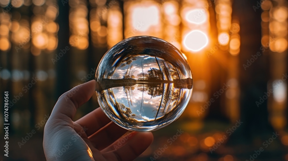 Crystal Ball Forest Reflections Crystal Ball Forest Reflections