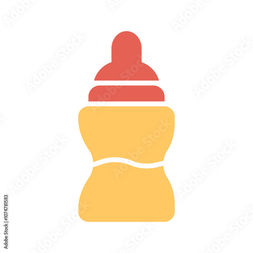 Bottle Feeding Vector Icon