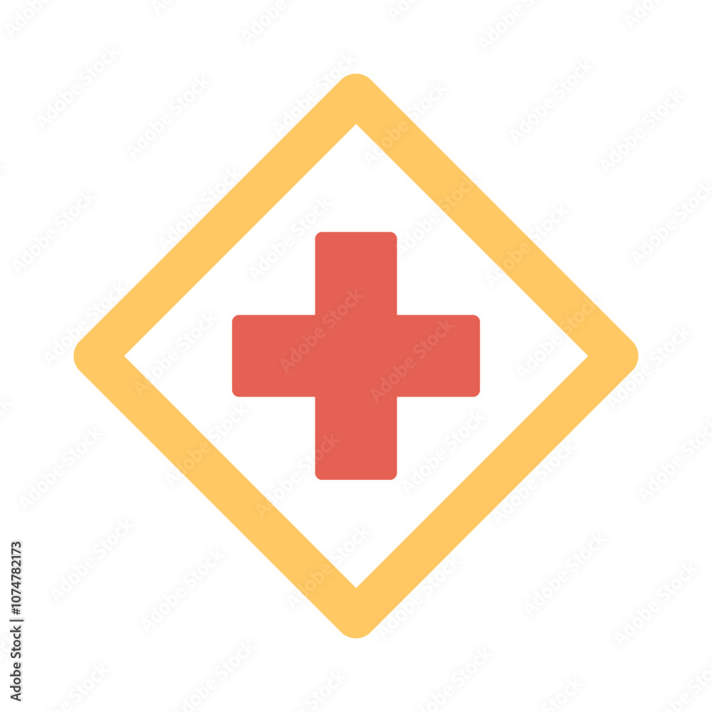 Obraz premium Plus Sign Vector Icon
