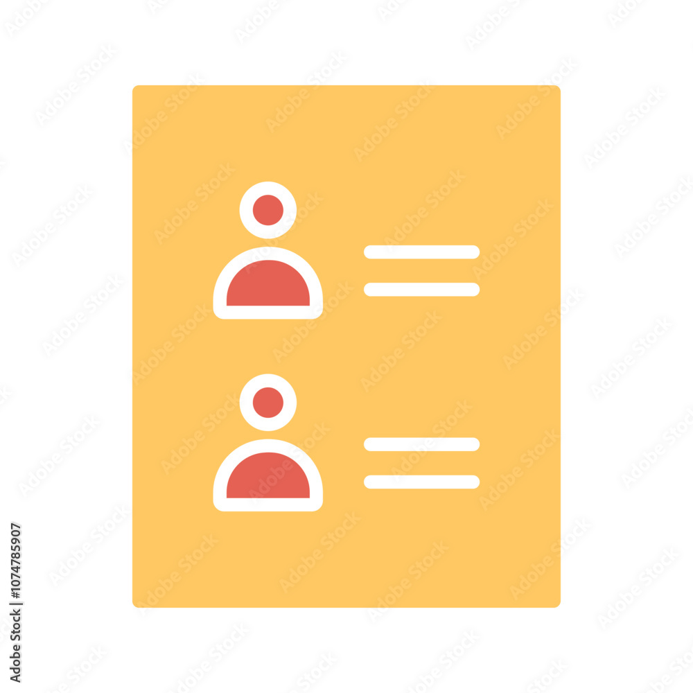 Contact Details Vector Icon Contact Details Vector Icon
