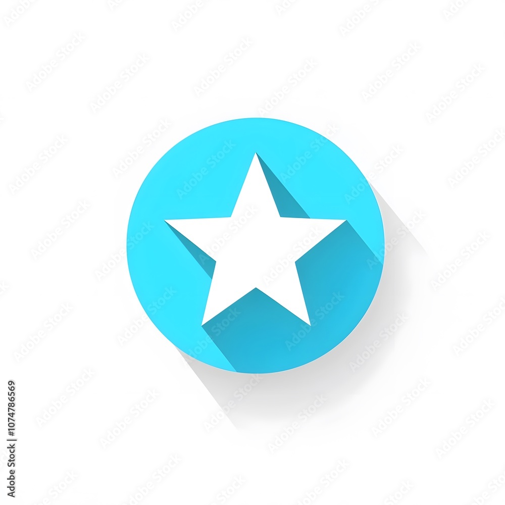 Isolated Simple Blue Star Graphic Icon logo Symbol Emblem Isolated Simple Blue Star Graphic Icon logo Symbol Emblem