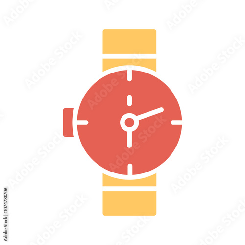 Monitor Watch Vector Icon