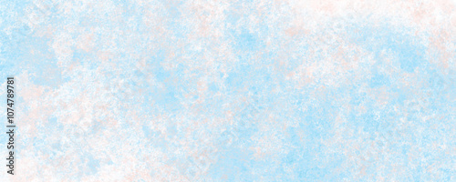Tranquil Light Blue Concrete Wall with Gentle, Weathered Patterns and Faded Charm
