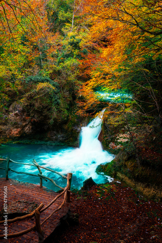 Nacedero del Urederra en Otoño photo