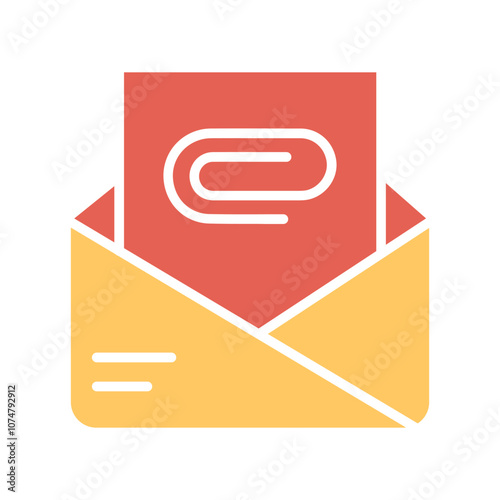 Attachment Clip Vector Icon
