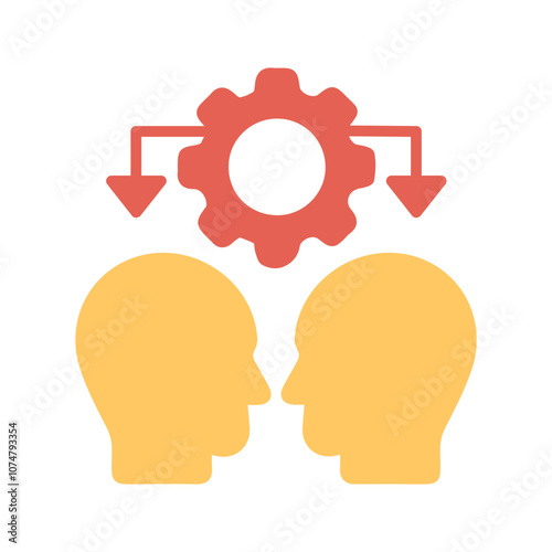 Conflict Management Vector Icon