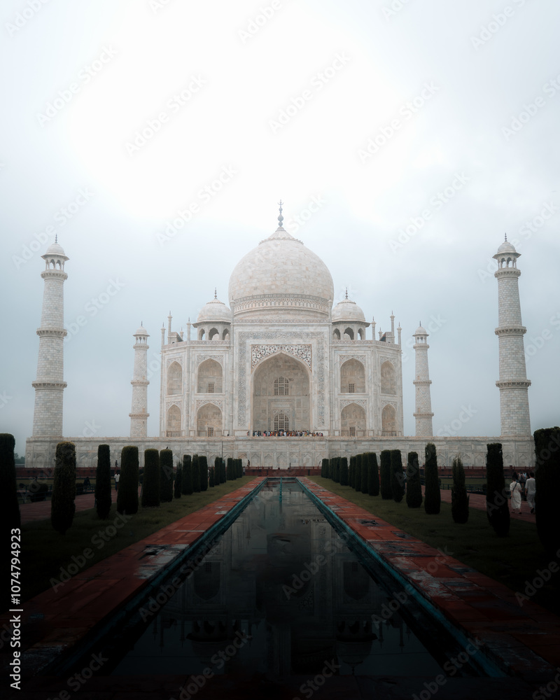 Obraz premium taj mahal agra country