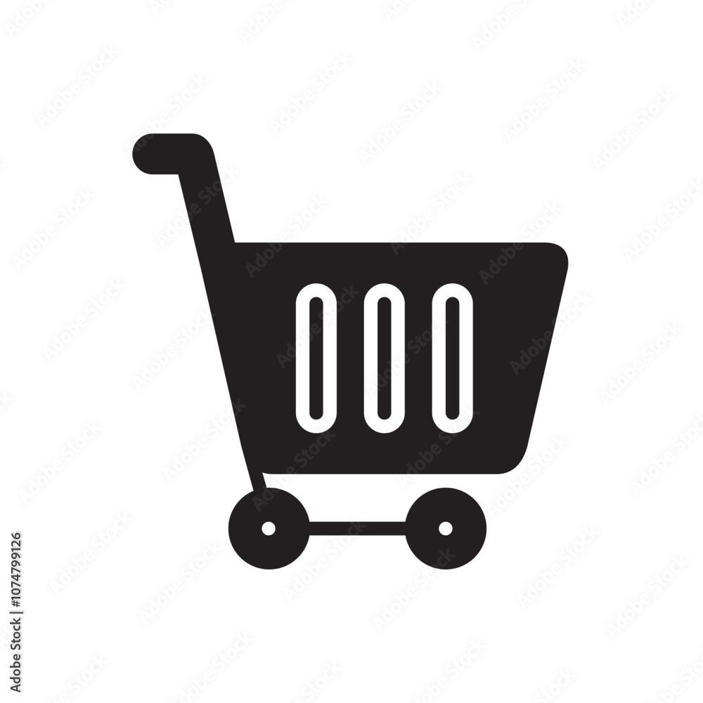 Shopping Cart icon. Simple vector sign. Shopping Cart icon. Simple vector sign.