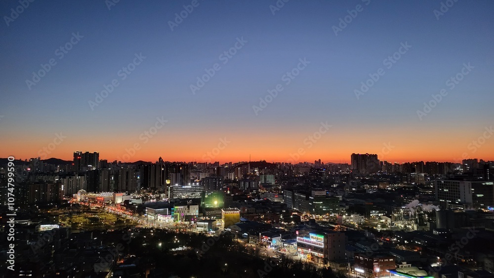 night view of the city night view of the city