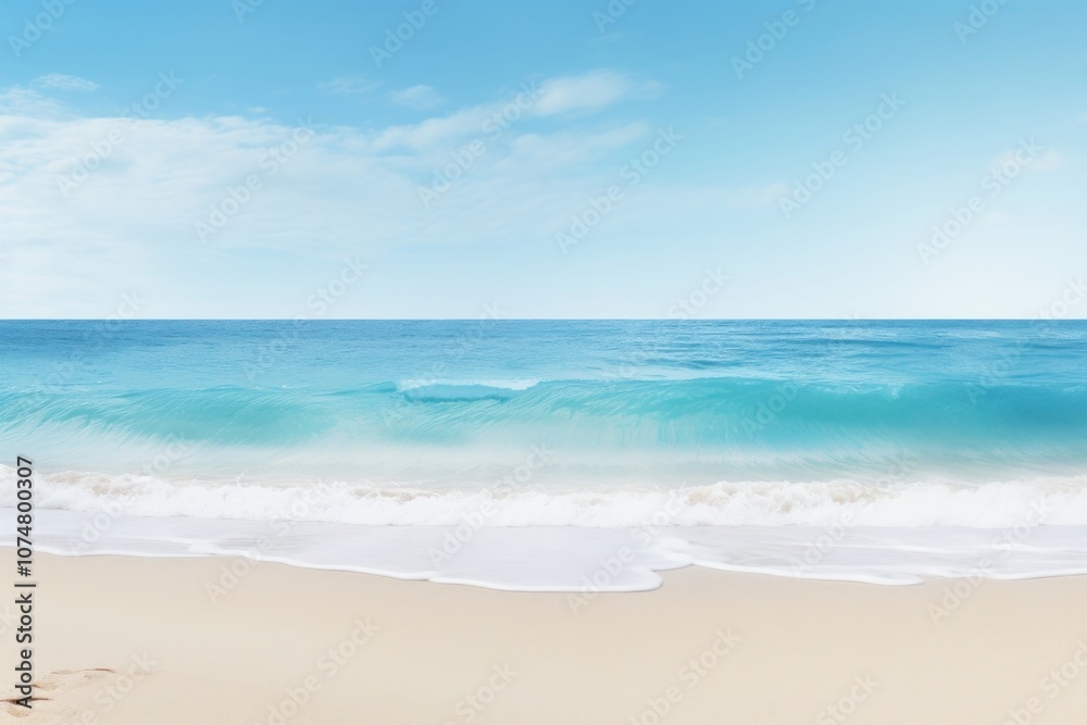 Fototapeta premium Beach outdoors horizon nature.