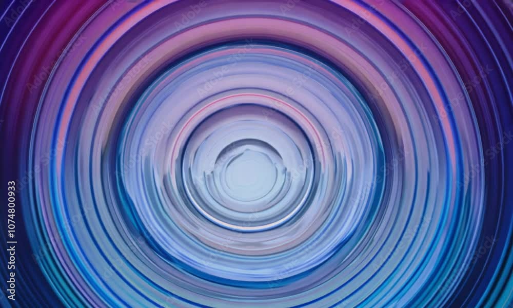 Abstract Hypnotic Vortex of Blues and Purples Abstract Hypnotic Vortex of Blues and Purples