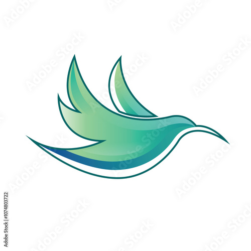 bird vector concept logo template design