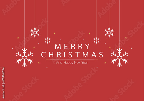 Snowflake pattern background for Christmas day and Happy new year. Snowflake pattern vector. free space for text.