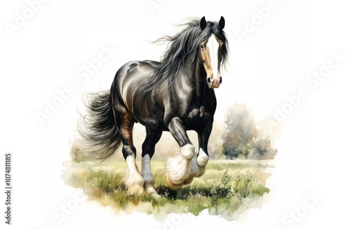 Horse stallion animal mammal.