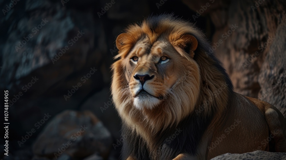 Majestic Lion, King of the Jungle Majestic Lion, King of the Jungle